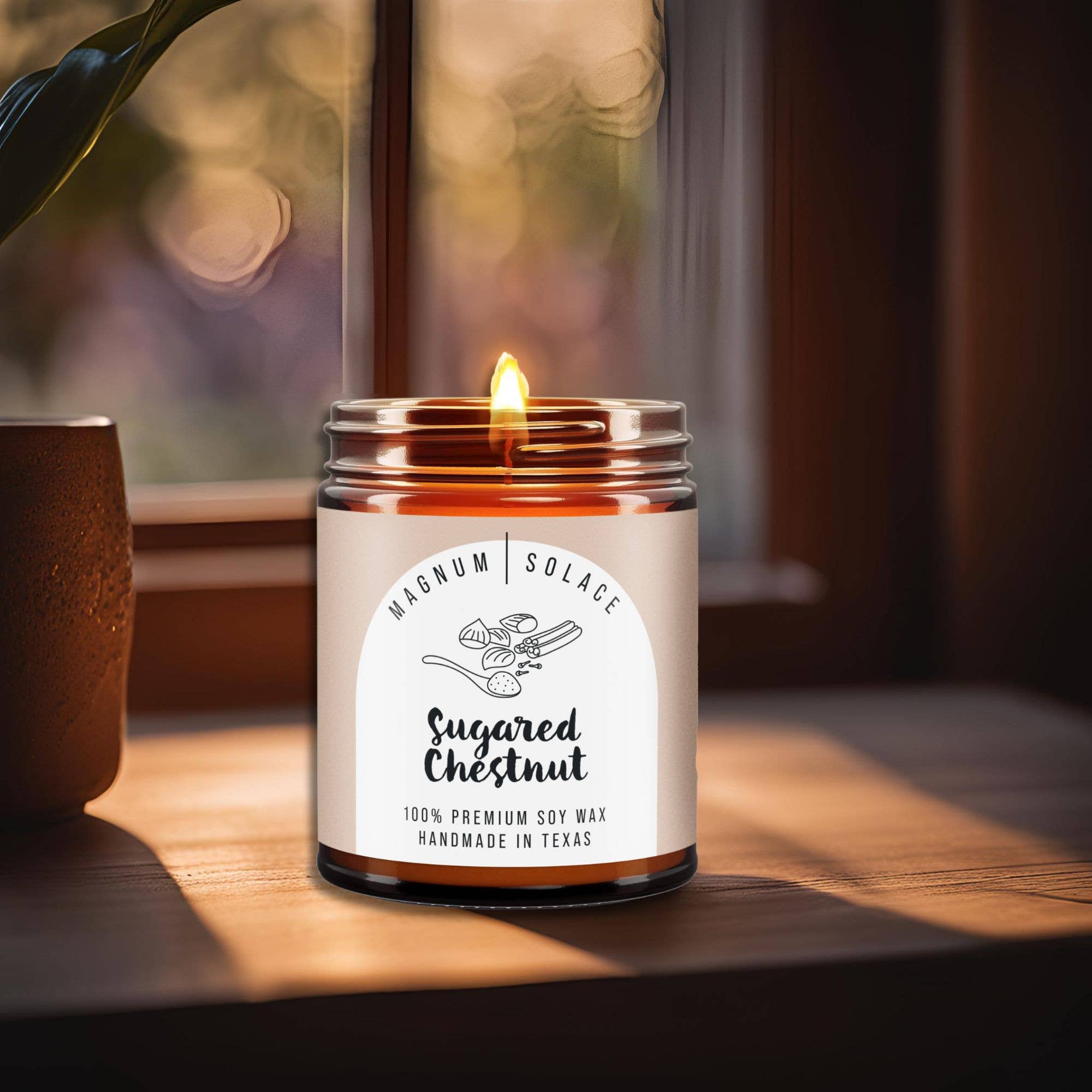 Magnum Solace - Wholesale Jar/Filled Candle - Fall & Christmas Holiday Candles - 100% Premium Soy Wax6