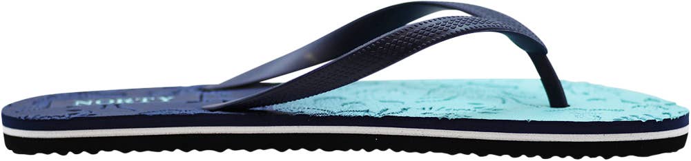 Eastern Off Price - Wholesale Flip Flops - Women's - Norty Women's Flip Flop Sandal 42201 Blue2