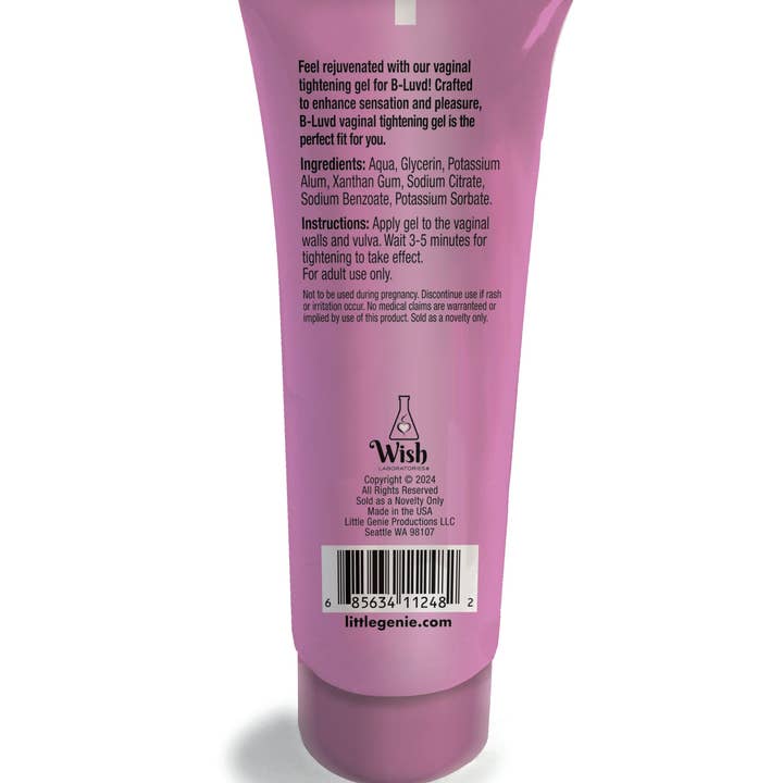 Little Genie Productions - Wholesale Personal Lubricant - B-Luvd Vaginal Tightening Gel, 2oz1