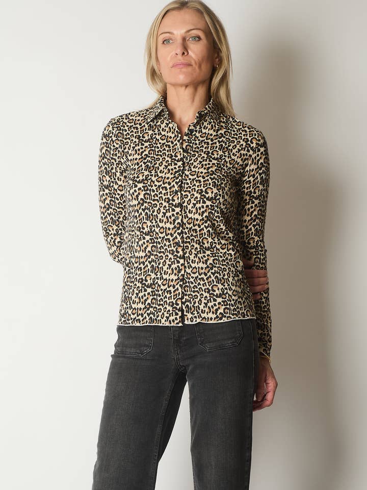 Animal Print Shirt for wholesale by SOLO