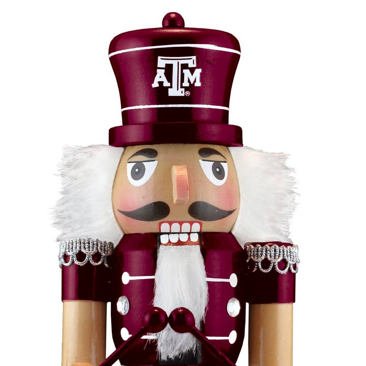 Masterpieces Puzzles - Wholesale Holiday Nutcracker - Texas A&M Aggies - Collectible Nutcracker