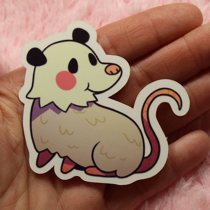 Virginia-Opossum-Aufkleber für den Großhandel von Mega Kawaii Cuties