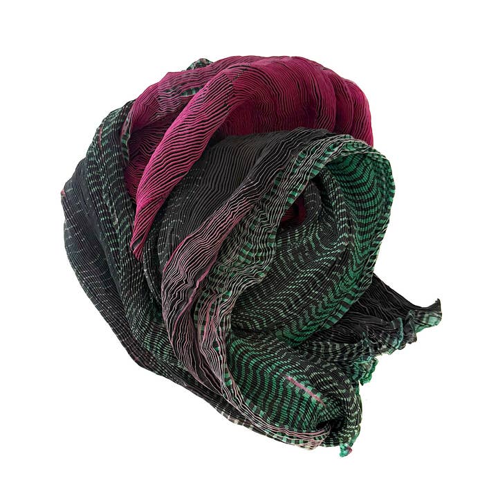 2560 Tie Dyed Silk Scarf for wholesale by Marigold Row