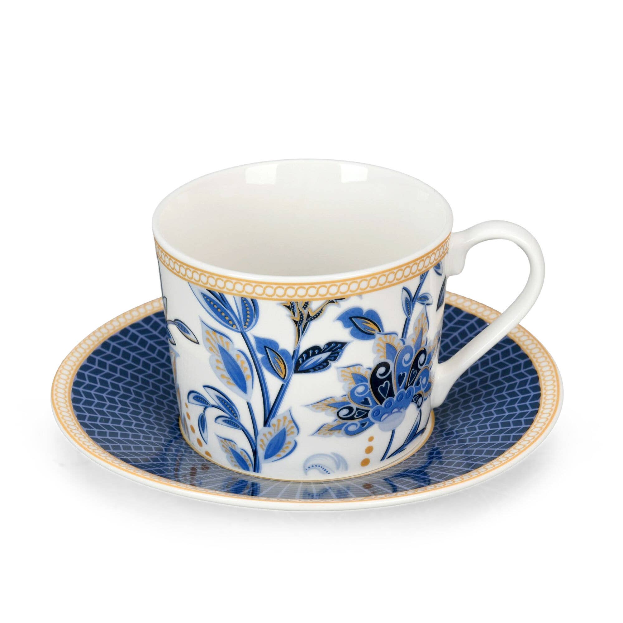 STP - Vente Service à vaisselle - Service de vaisselle en porcelaine Mélodie de Fleurs de 20 pièces pour 4 personnes.3