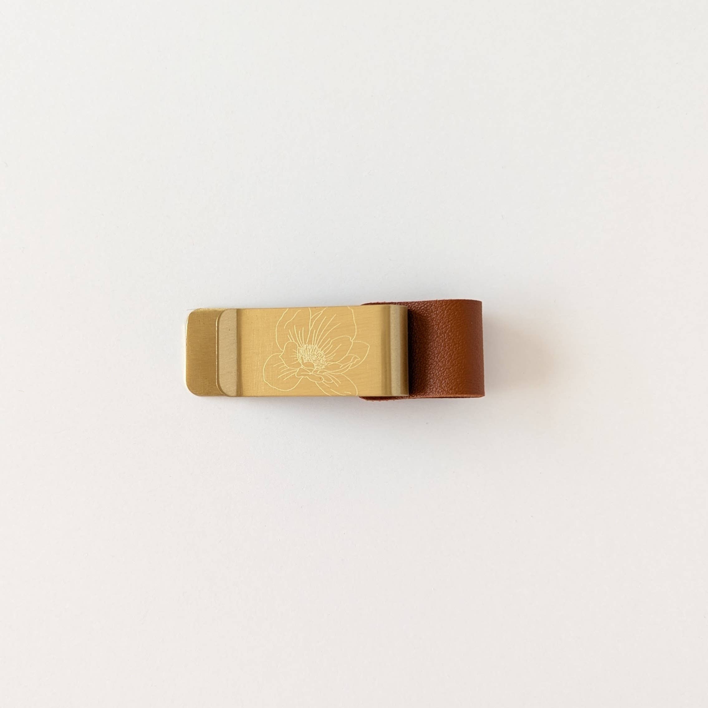 Grace Notes Ltd. - Christian Art and Gifts - Wholesale Pen & Pencil Holder - Brass Pen Clip for Notebook or Journal0