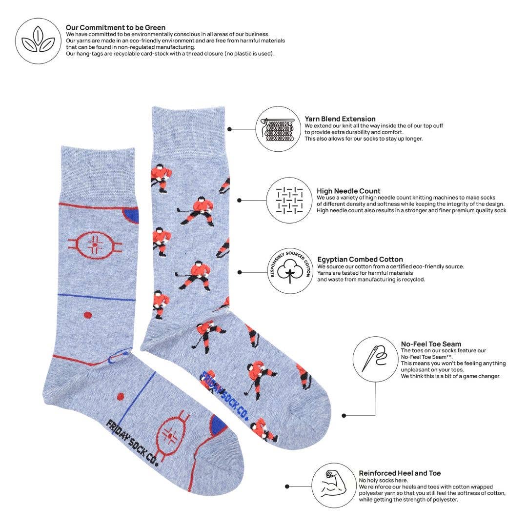 Friday Sock Co. - Wholesale Socks - Baby - Men’s Hockey Rink & Player Socks1