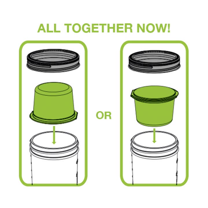 Fox Run Brands - Wholesale Food Storage Container - Jarware Snack Pack Lid, Wide Mouth Mason Jar, Green6