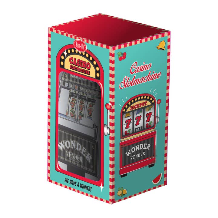 Gokautomaat met één hand en spaarpot voor wholesale door Retr-oh!