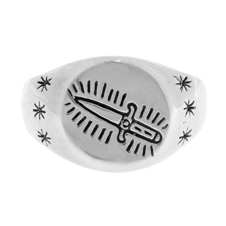 Kill Me Softly Ring (Large) - 925 Sterling Silver for wholesale by JewelryLab