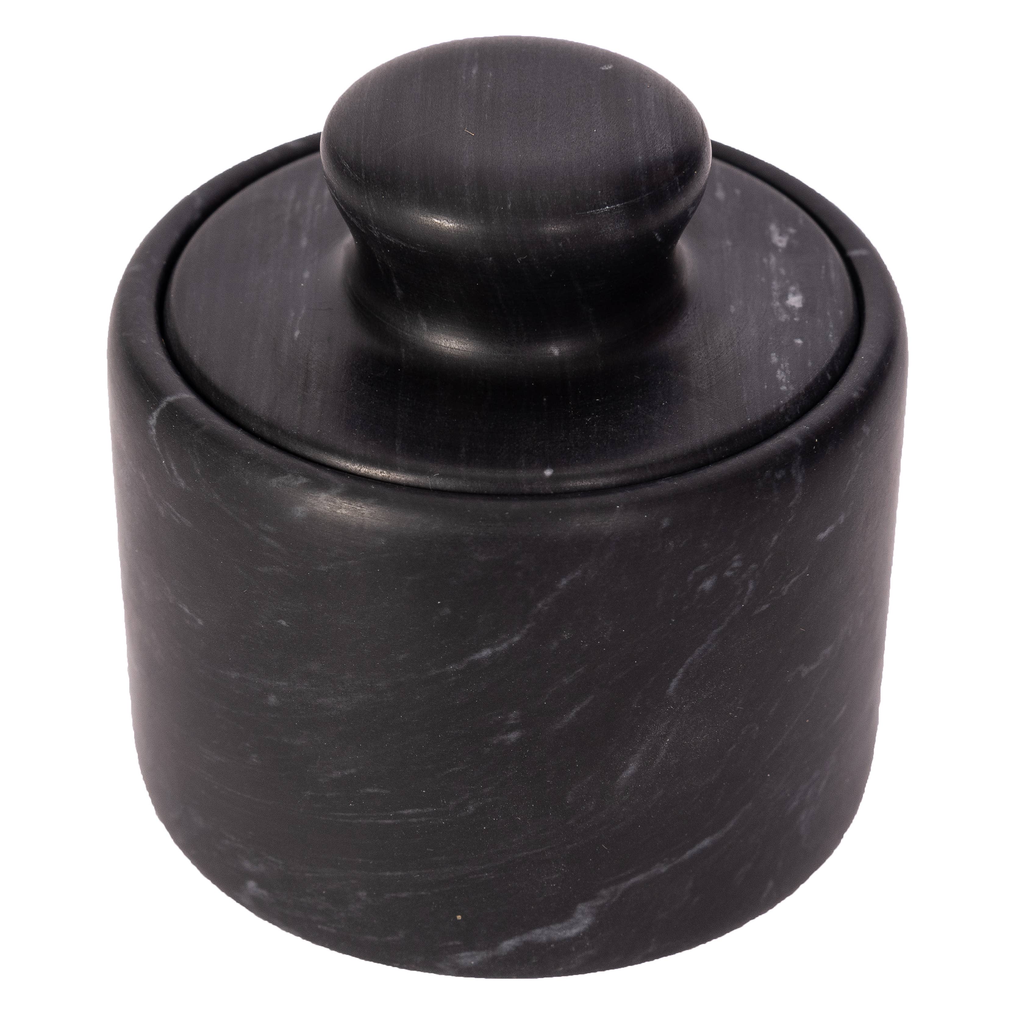 Artifacts Trading Company - Wholesale Salt Mill - Marble Salt Cellar with Lid – Kitchen Storage5