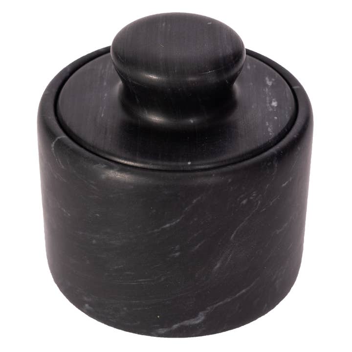 Artifacts Trading Company - Wholesale Salt Mill - Marble Salt Cellar with Lid – Kitchen Storage5