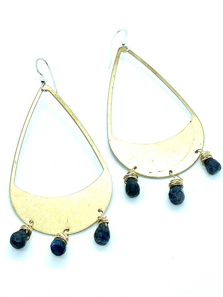 PENDIENTES BOHO WINDOWS para venta al por mayor de Union Studio Metals