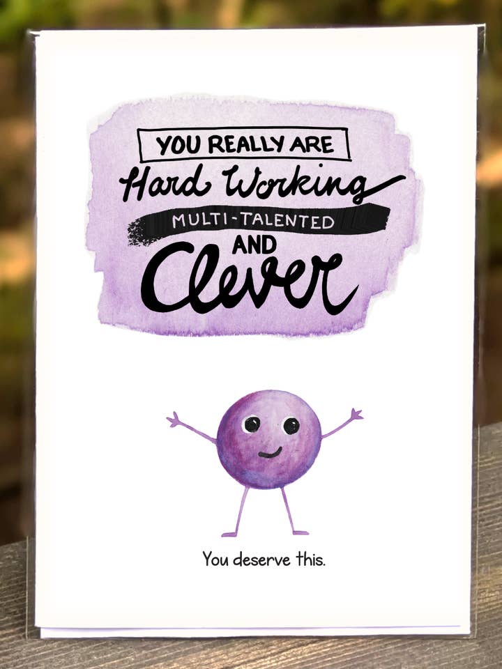 Tu es vraiment polyvalent - Carte Monstre Copain pour la vente par See Your Joy PDX