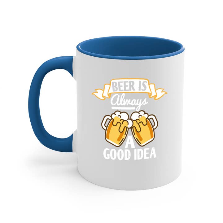 crazy for mugs – wholesale Kaffekoppar – öl är alltid en bra idé 108#- Öl-mugg/kaffekopp