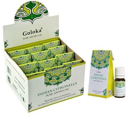 GREENROOTS USA LLC - Wholesale Fragrance Oil - Goloka Pure Aroma Oil 10ml - 1/3 fl.oz. (12 Per Box)3