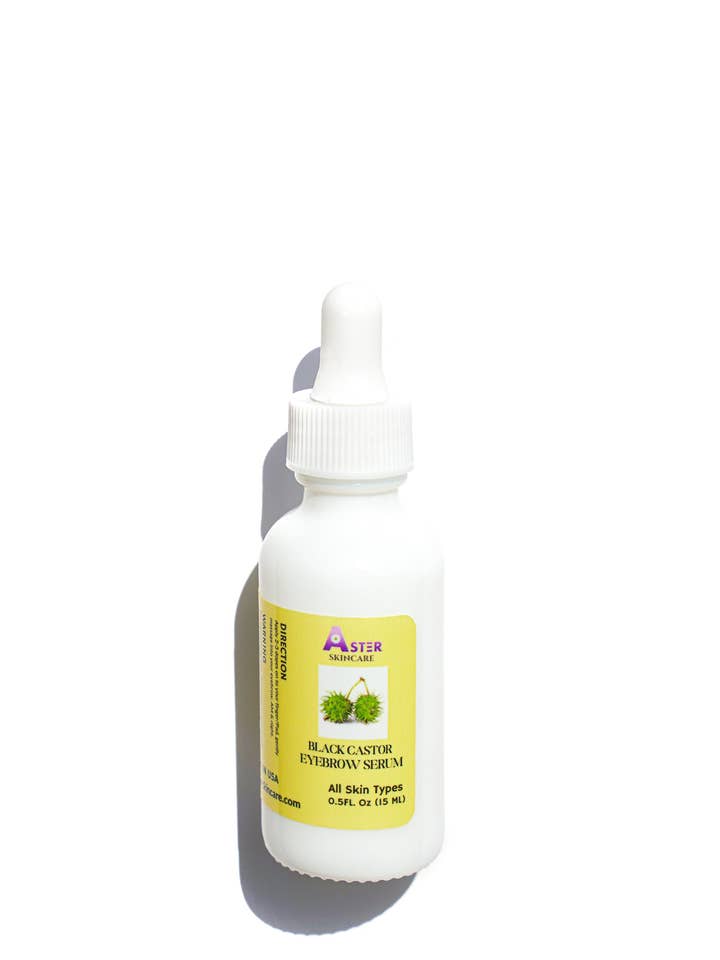 Eyebrow Growth Serum | Black Jamaican Castor for wholesale by ASTER Skincare