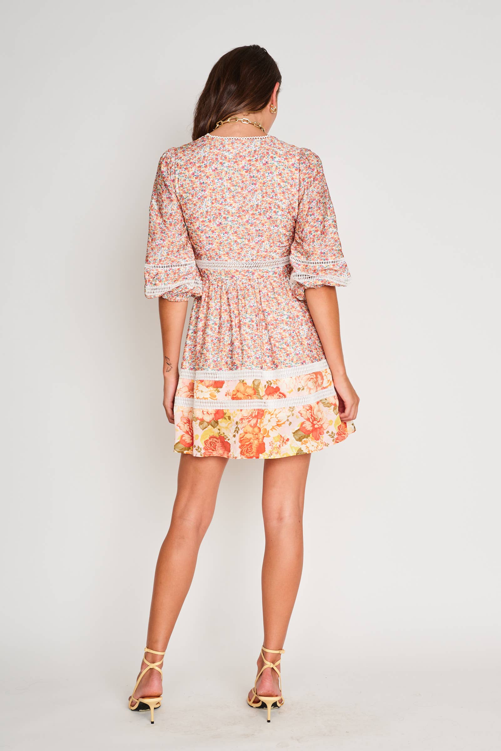 POSITANO DITSY DARCY DRESS for wholesale on Faire3