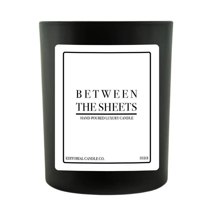 Between the Sheets for wholesale by Editorial Candle Co.