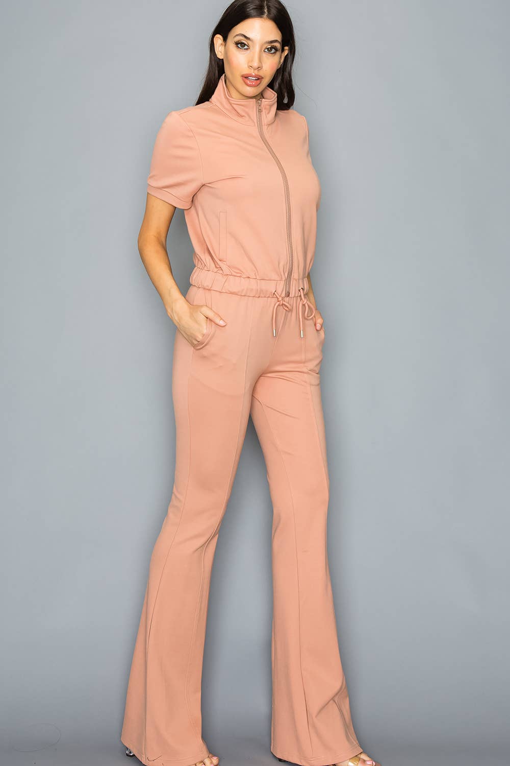 RIVIR - Vente Ensemble haut et pantalon (PAS d'intérieur) - Femme - VESTE ET PANTALON DE SURVÊTEMENT À MANCHES COURTES11