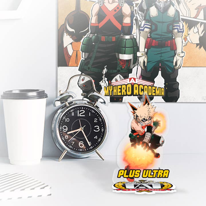 ABYstyle - Wholesale Decorative Figurine - My Hero Academia Bakugo 4" Acryl® Acrylic Stand Model Figure4