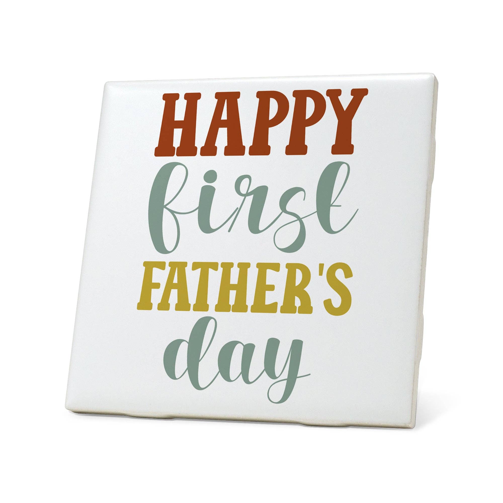 American Brand Studio - Wholesale Coasters - Happy first father's day Graphic Coasters