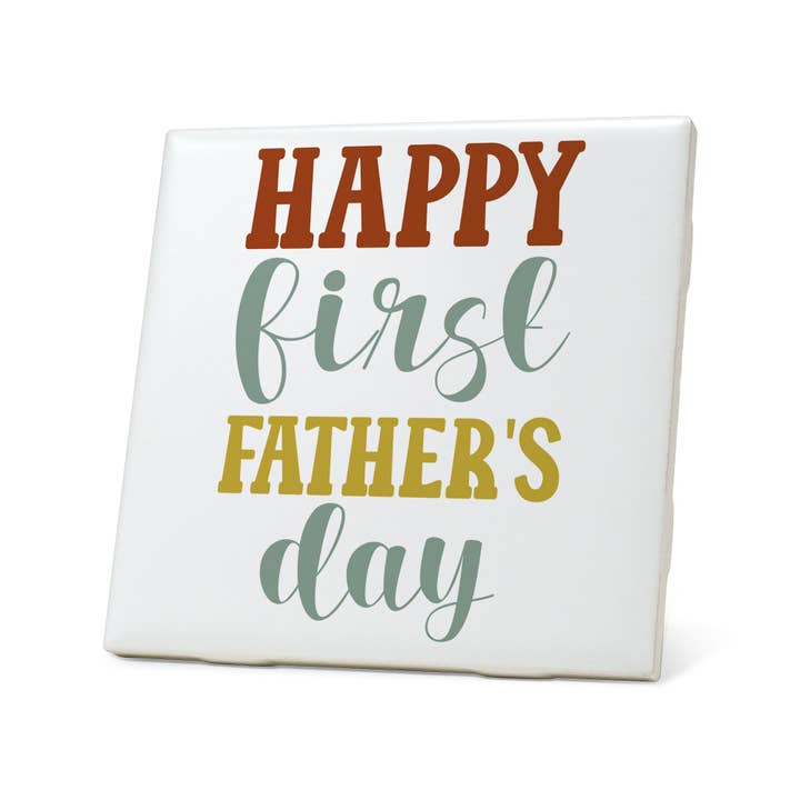 American Brand Studio - Venta al por mayor Posavasos - Posavasos gráficos de feliz primer día del padre