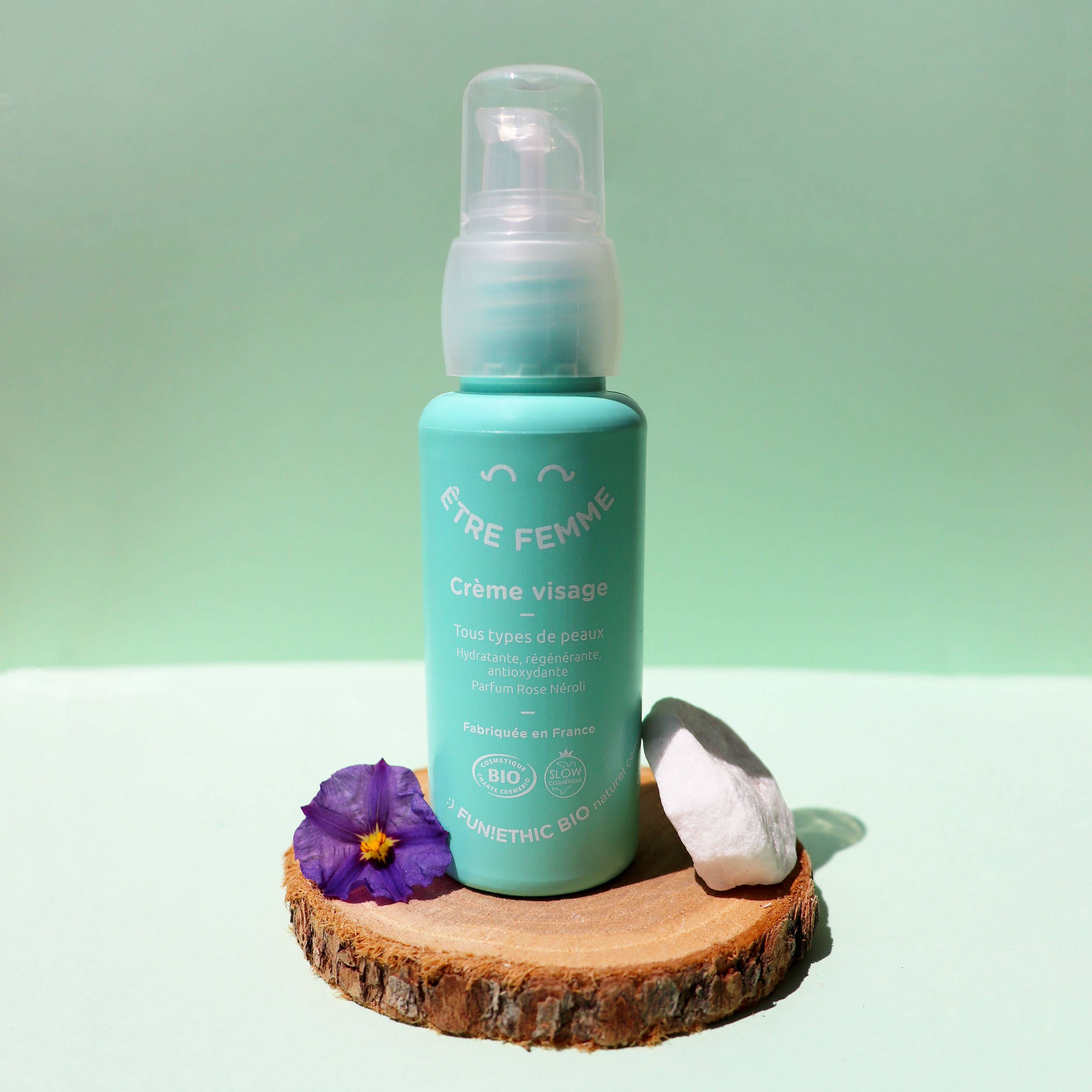 FUN!ETHIC - Wholesale Facial Moisturizer - Organic Face Cream “Be Woman” Cosmos1