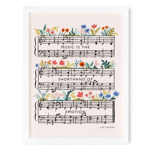 Tolstoy Quote Art Print for wholesale by Rifle Paper Co.