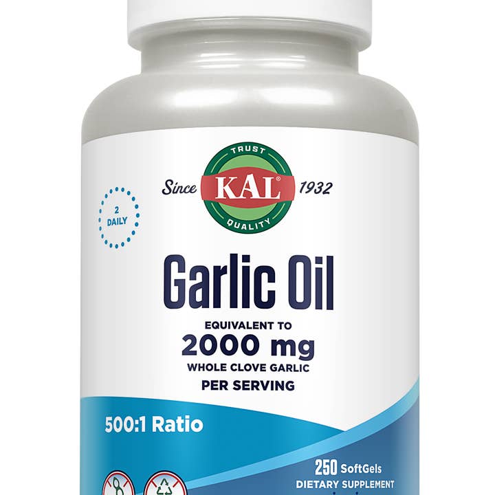 KAL - Wholesale Oral Supplement/Vitamin - Garlic Oil ActivGels™ Softgels 2000 mg1