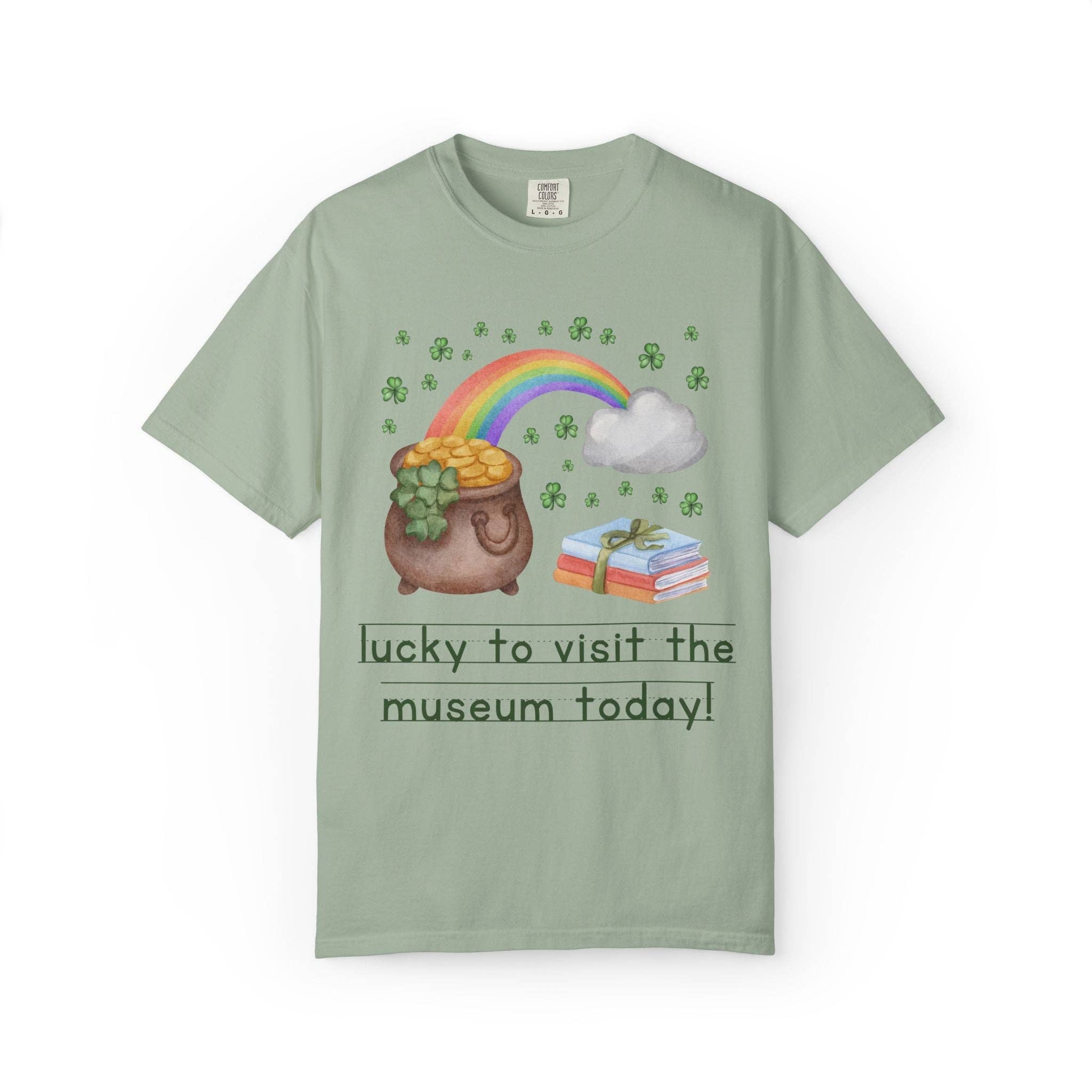 Opal and June - Wholesale Screen Printed T-Shirt - Women's - Lucky to Visit the Museum Today Tee1