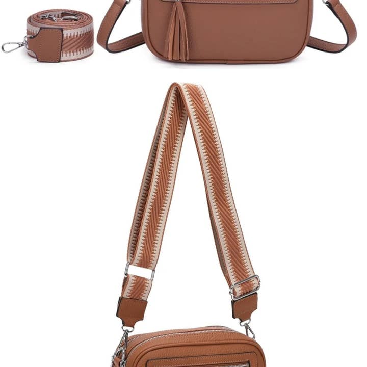Ellas Trading – wholesale Crossbody bag – Women's – Urban Charm Tassel Ample Crossbody Bag - RB2408026