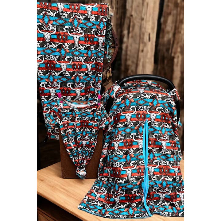 Kids Charm Online - Wholesale Car Seat Cover - Kids & Baby - MULTI PRINTED STRIPE & DIAMOND PATTERN CAR SEAT COVER.