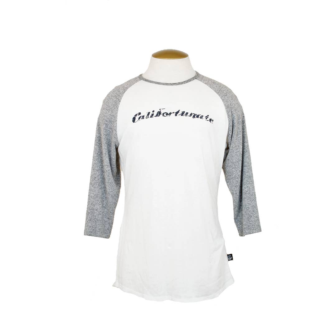 Maskdanna by Califortunate - Wholesale Screen Printed T-Shirt - Men's - MEN'S ABBOT BASEBALL TEE HEATHER GRAY