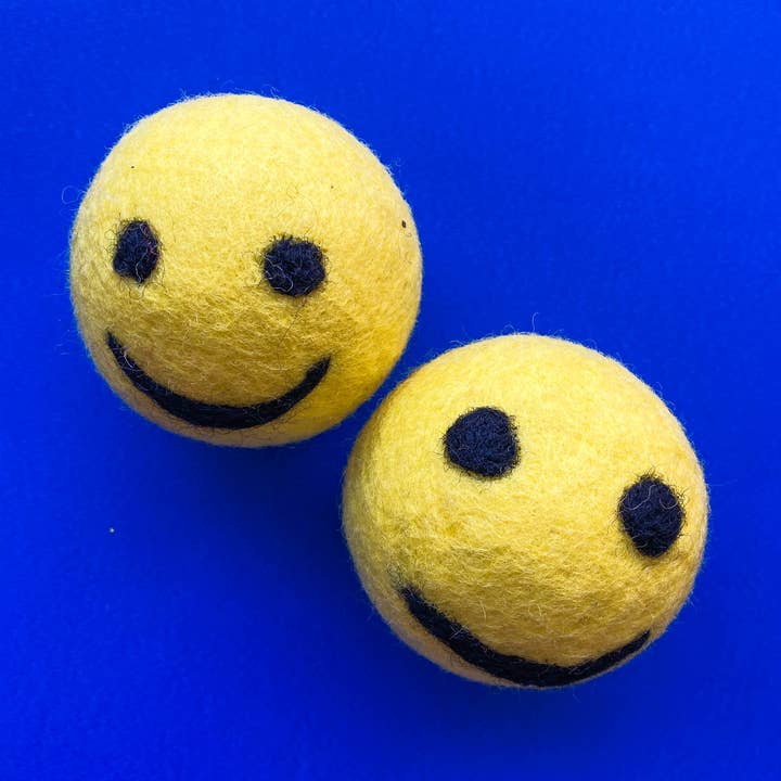 Dryer Ball | Smiley Face for wholesale by PLENTY