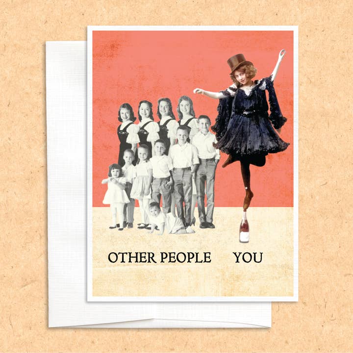 Colossal Sanders - Wholesale Everyday Greeting Card - You vs. Other People funny greeting card