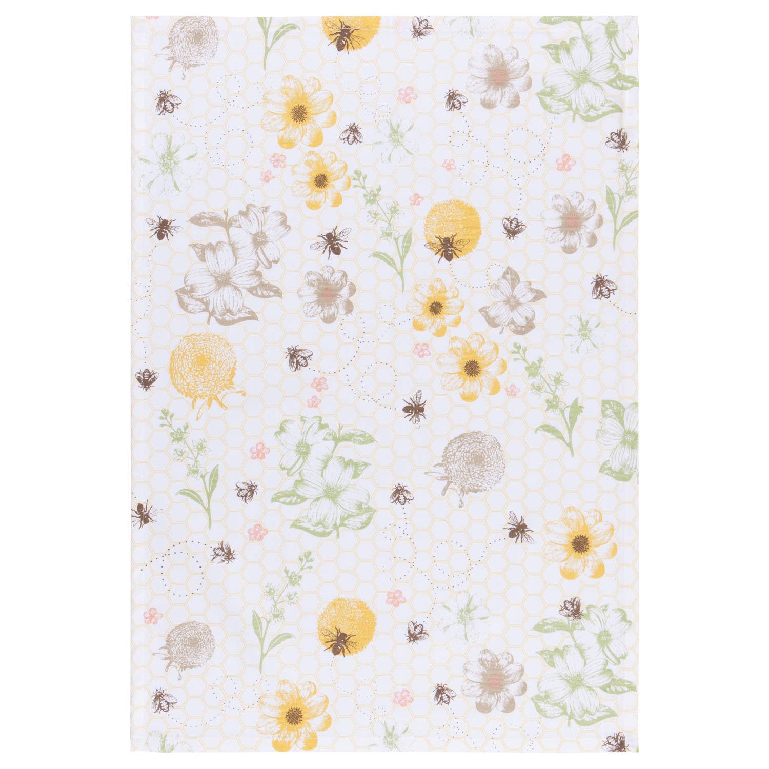 Now Designs by Danica - Wholesale Tea Towel - Bees & Butterflies Dishtowels Set of 20 Counter Display9