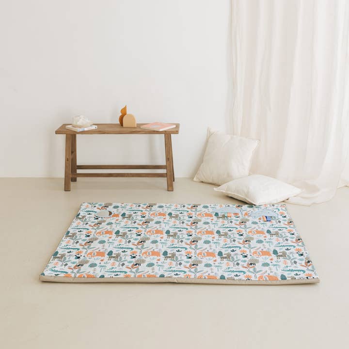 MIMAAR BARCELONA SL - Wholesale Play Mat - Kids & Baby - SENSORY ROLL-UP — BLUE SAFARI PRINT3