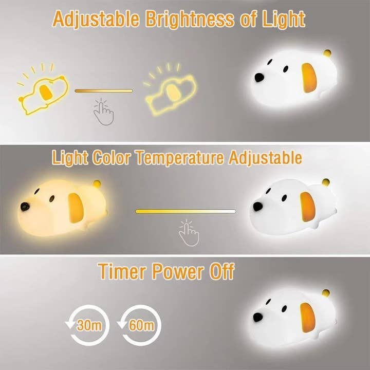 HaHaHome - Wholesale Night Light - Kids & Baby - Puppy Night Light5