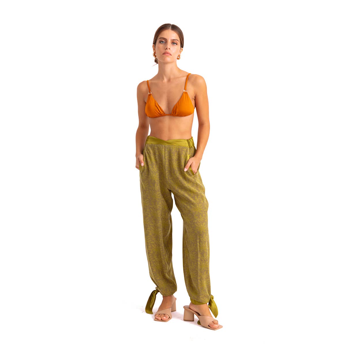 Movom Swimwear - Wholesale Pants - Women's - ASPEN PANTS - ORGANIC VEGAN "SILK"0