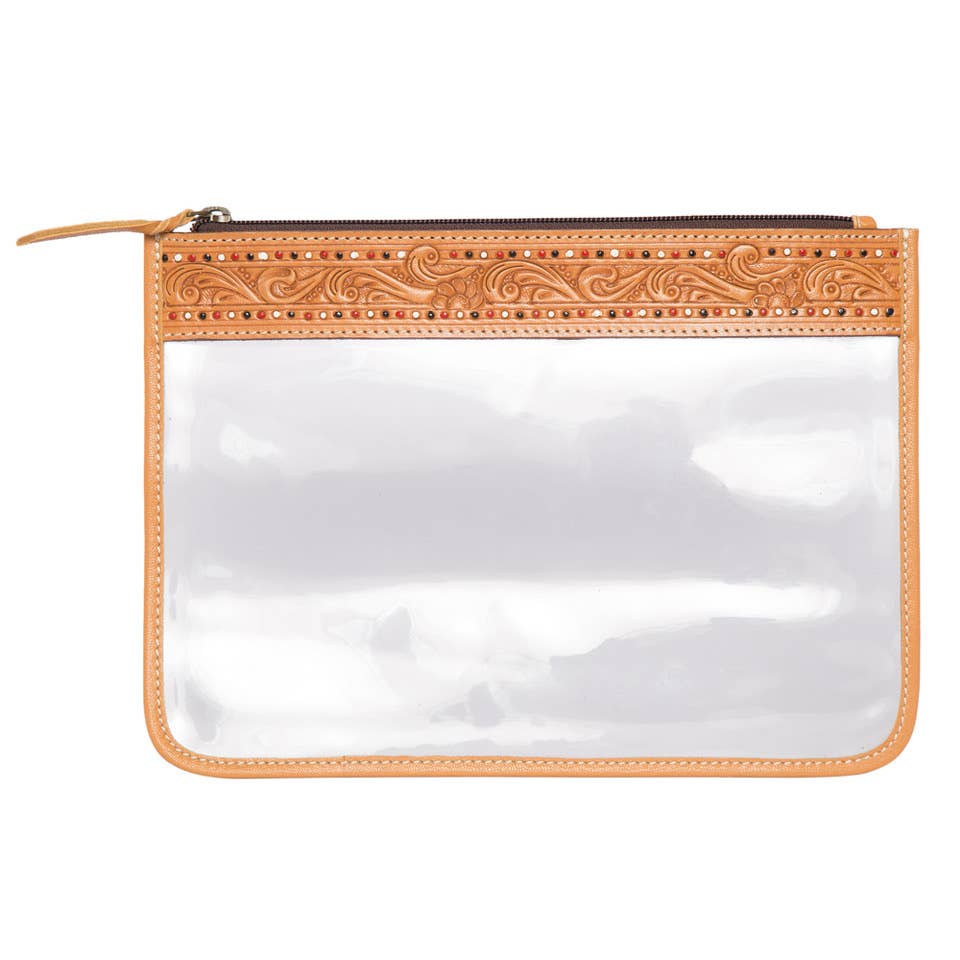 The Design Edge – wholesale Resekit – Verktygsläder- och genomskinligt plastkit – PT680