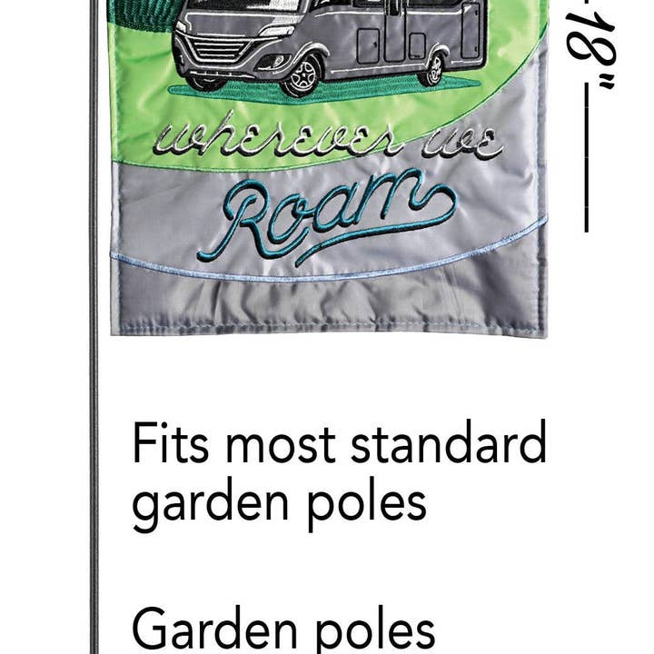 Magnolia – Bandeira por atacado – Bandeira Autocaravana Verão 13x182