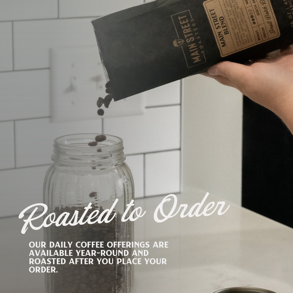 Main Street Roasters - Wholesale Coffee Beans - Butter Pecan Crunch Flavored Coffee1