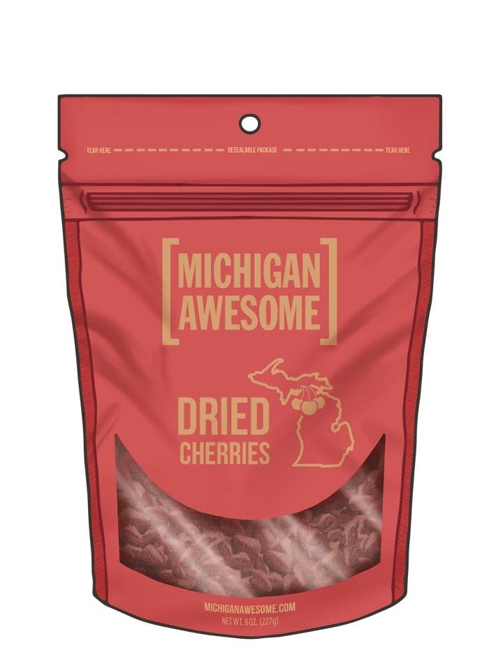 Dried Cherries (CASE OF 12) for wholesale by Michigan Awesome