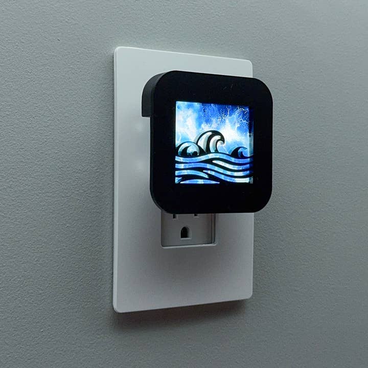 Swaplights Night Lights - Vente Veilleuses - Veilleuse Vagues de l'Océan2