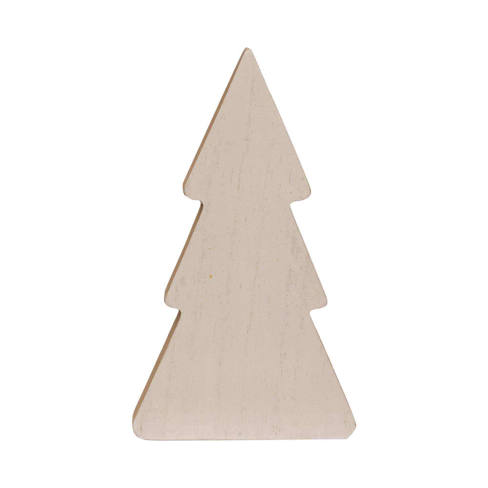 Col House Designs - Wholesale Christmas Decoration - 3/Set, Country Print Chunky Trees1