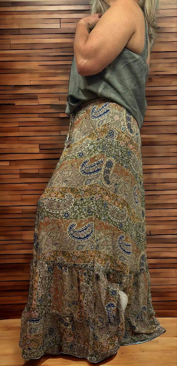 Nola by bijusol - Wholesale Skirt - Women's - Silk Skirt1