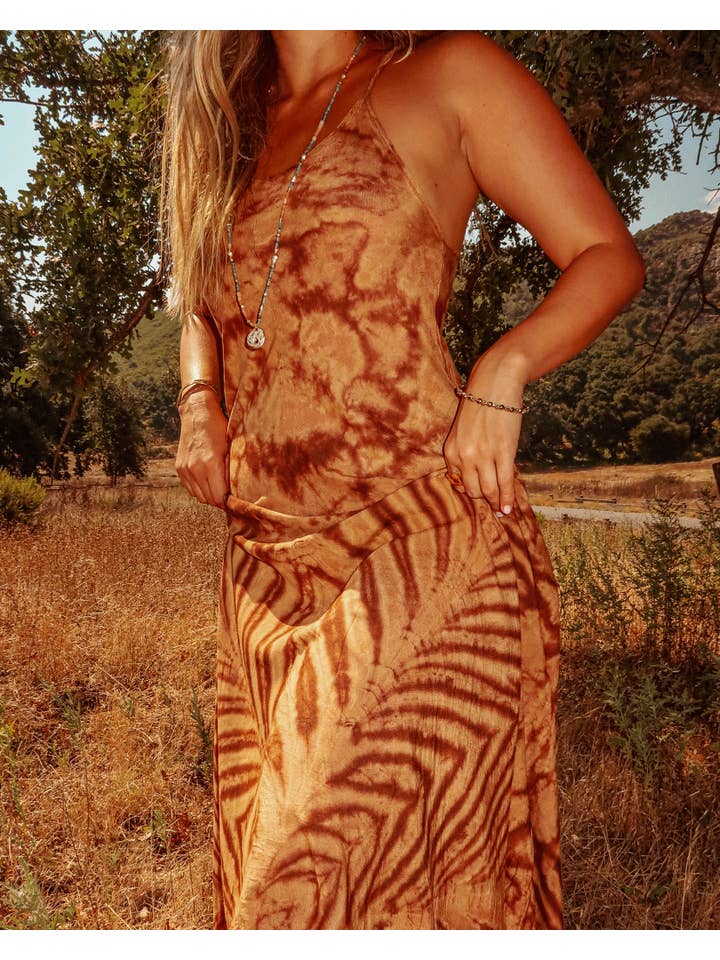 Gardenbelle Shop - Wholesale Dress - Women's - Hippie Boho Maxi Flowy Tie Dye Dress, Bohemian Chic Dress8