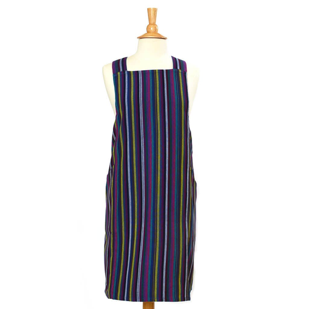 Mayamam Weavers - Wholesale Apron - Handwoven Crossback Kitchen & Garden Apron6