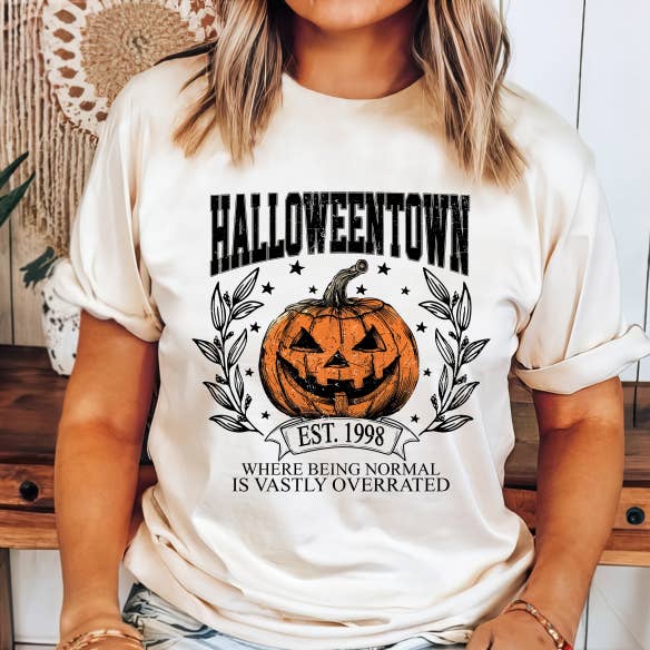 Julie Jersey Designs - Wholesale T-Shirt (Graphic) - Women's - Halloweentown0