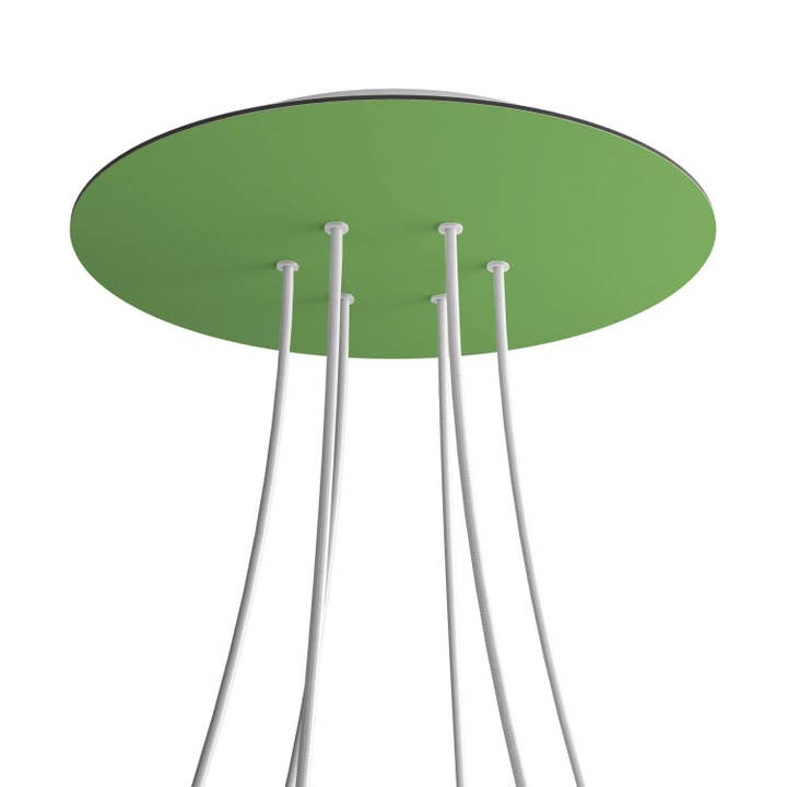 Rosace XXL Rose-One ronde, diamètre 400 mm avec 6 trous et 4 trous pour la vente par LIGHTINUP S.R.L.